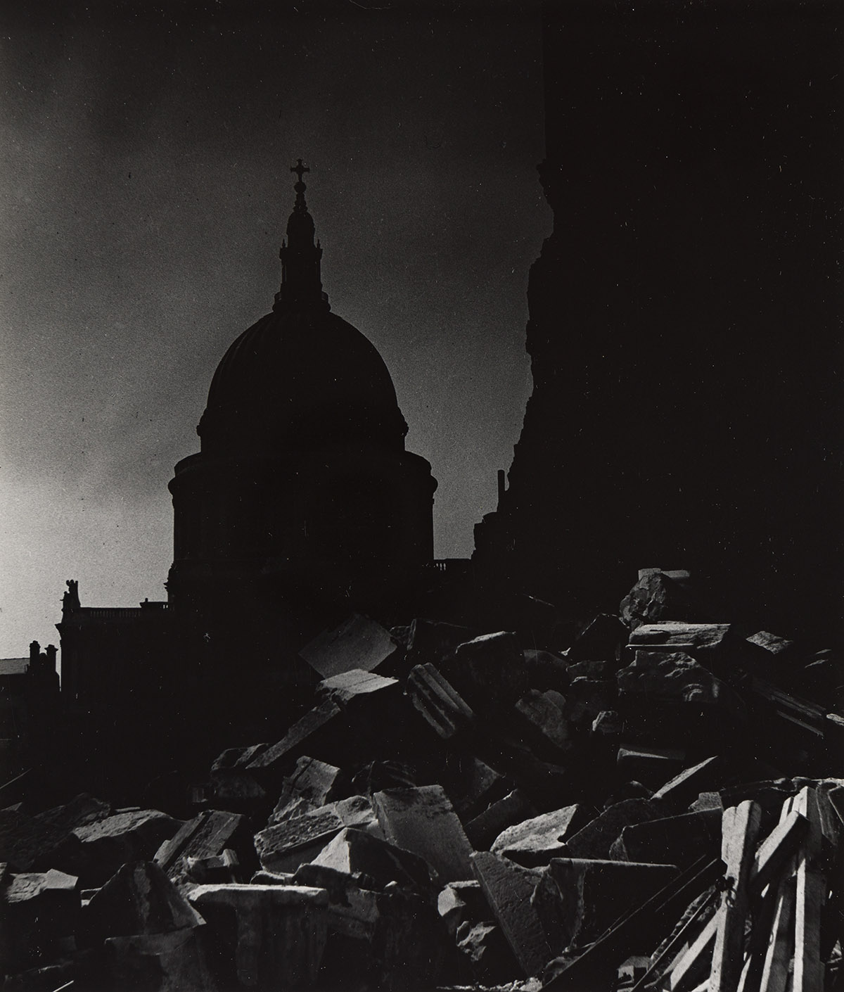 BILL BRANDT (1904-1983) St. Pauls Cathedral in the Moonlight.